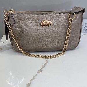 Coach bronze little clutch/purse from the outlet store.